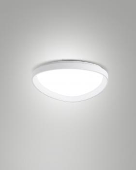 Preview: Quirk 38W LED Deckenleuchte 2.7K+3.2K+4K Ø42cm 4400lm CRI80+ 3step DIM Preview: Quirk 38W LED Deckenleuchte 2.7K+3.2K+4K Ø42cm 4400lm CRI80+ 3step DIM