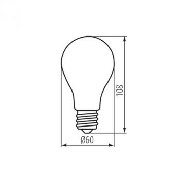 Preview: 8,5 W SIGOR LED E27 CRI95 2700K 1055lm dim klar Vollspektrum Warmweiß Preview: 8,5 W SIGOR LED E27 CRI95 2700K 1055lm dim klar Vollspektrum Warmweiß