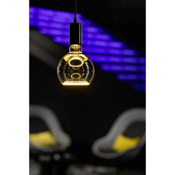 Preview: 6 W SLV LED Floating E27 CRI85 1900K 220lm dim smokey black Globe 125 Warmweiß Preview: 6 W SLV LED Floating E27 CRI85 1900K 220lm dim smokey black Globe 125 Warmweiß