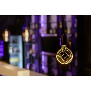 Preview: 6 W SLV LED Soft Curve E27 CRI90 1900K 400lm dim 2x slanting Globe 125 Warmweiß Preview: 6 W SLV LED Soft Curve E27 CRI90 1900K 400lm dim 2x slanting Globe 125 Warmweiß